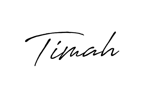 Also we have Timah name is the best signature style. Create professional handwritten signature collection using Antro_Vectra_Bolder autograph style. Timah signature style 7 images and pictures png