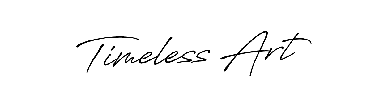 It looks lik you need a new signature style for name Timeless Art. Design unique handwritten (Antro_Vectra_Bolder) signature with our free signature maker in just a few clicks. Timeless Art signature style 7 images and pictures png