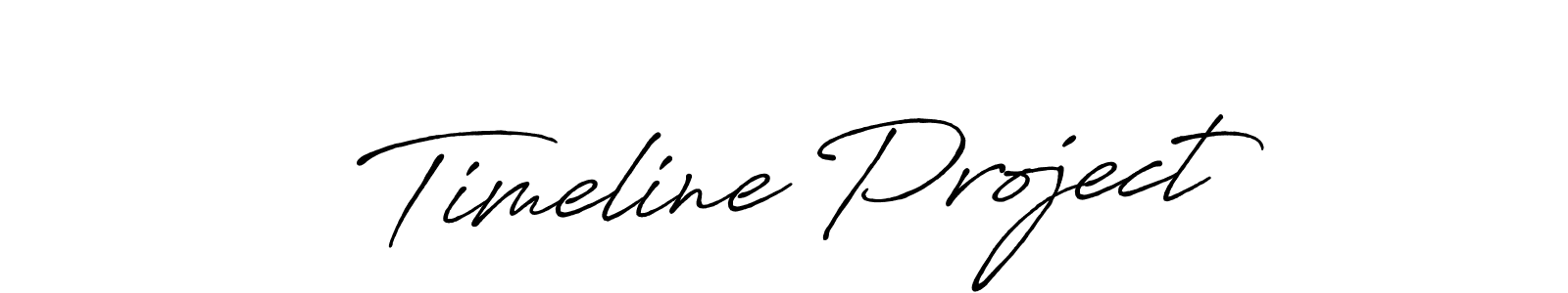 Also we have Timeline Project name is the best signature style. Create professional handwritten signature collection using Antro_Vectra_Bolder autograph style. Timeline Project signature style 7 images and pictures png