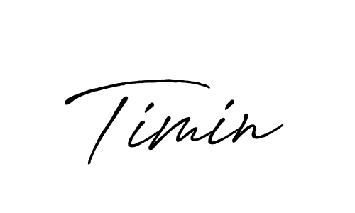 How to make Timin name signature. Use Antro_Vectra_Bolder style for creating short signs online. This is the latest handwritten sign. Timin signature style 7 images and pictures png