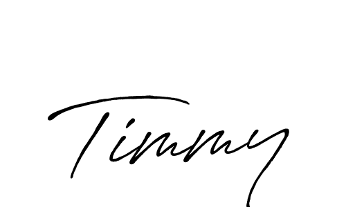 How to make Timmy signature? Antro_Vectra_Bolder is a professional autograph style. Create handwritten signature for Timmy name. Timmy signature style 7 images and pictures png