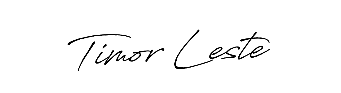 You should practise on your own different ways (Antro_Vectra_Bolder) to write your name (Timor Leste) in signature. don't let someone else do it for you. Timor Leste signature style 7 images and pictures png
