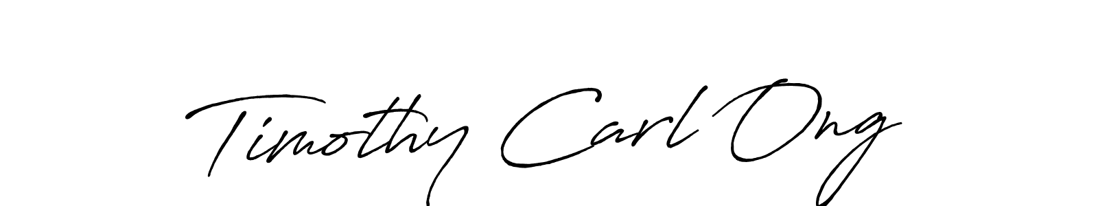 Once you've used our free online signature maker to create your best signature Antro_Vectra_Bolder style, it's time to enjoy all of the benefits that Timothy Carl Ong name signing documents. Timothy Carl Ong signature style 7 images and pictures png