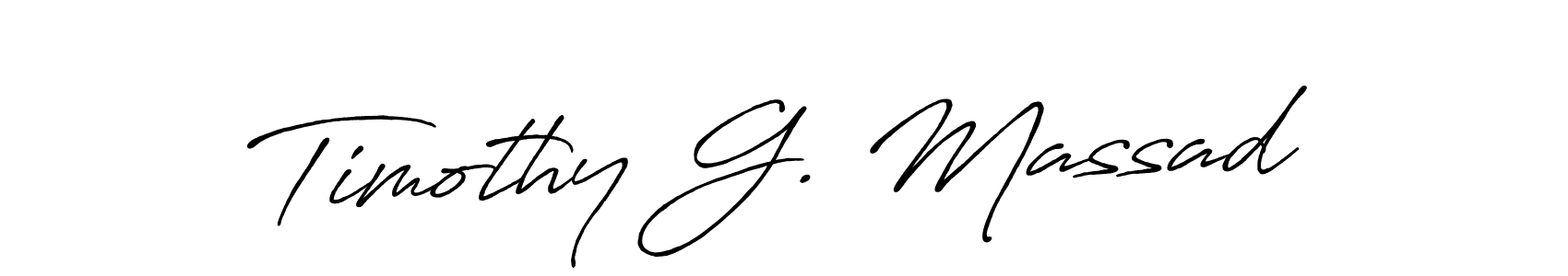 Timothy G. Massad stylish signature style. Best Handwritten Sign (Antro_Vectra_Bolder) for my name. Handwritten Signature Collection Ideas for my name Timothy G. Massad. Timothy G. Massad signature style 7 images and pictures png