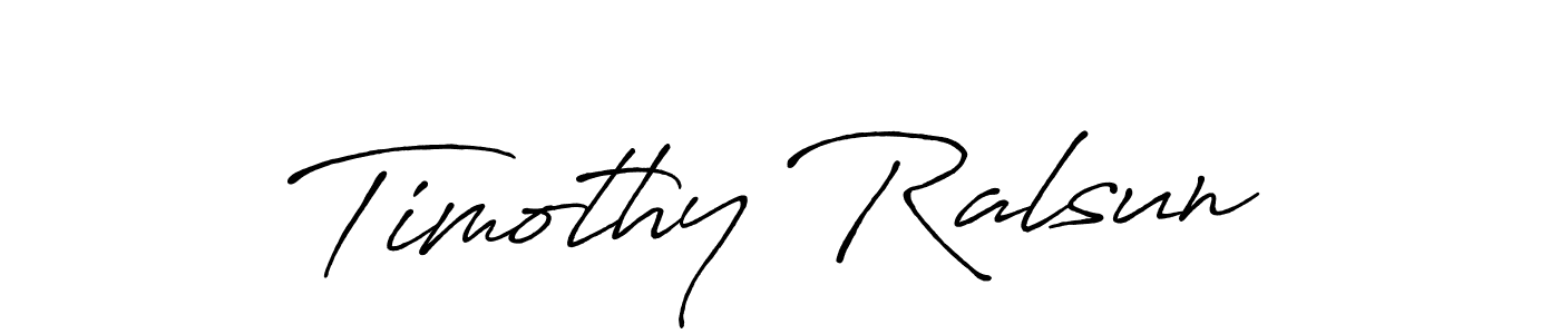 How to make Timothy Ralsun signature? Antro_Vectra_Bolder is a professional autograph style. Create handwritten signature for Timothy Ralsun name. Timothy Ralsun signature style 7 images and pictures png