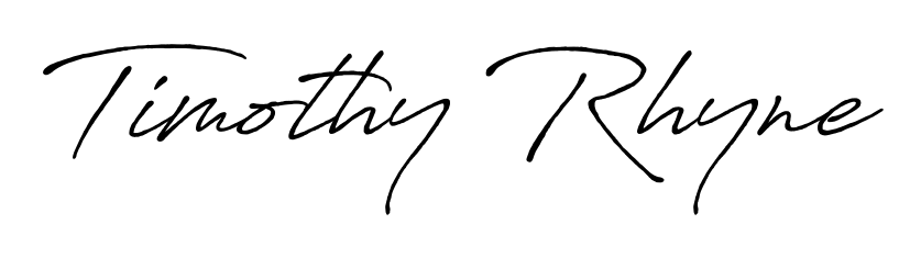 Enhance your business communications with Timothy Rhyne signature in Antro_Vectra_Bolder lettering. Clean, modern, and universally compatible. Timothy Rhyne signature style 7 images and pictures png
