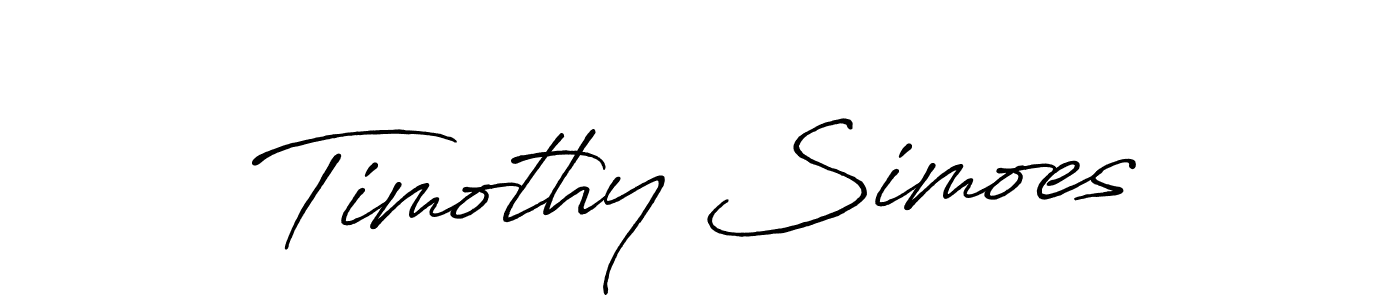 if you are searching for the best signature style for your name Timothy Simoes. so please give up your signature search. here we have designed multiple signature styles  using Antro_Vectra_Bolder. Timothy Simoes signature style 7 images and pictures png