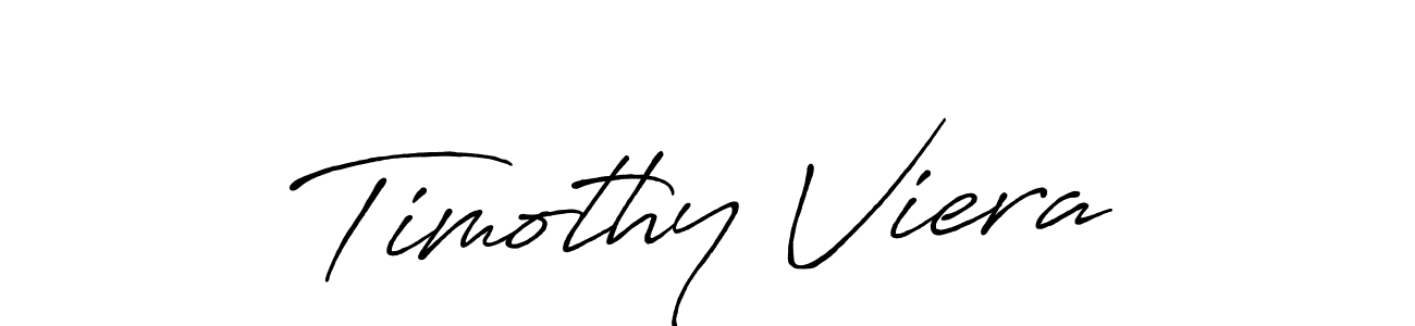 Create a beautiful signature design for name Timothy Viera. With this signature (Antro_Vectra_Bolder) fonts, you can make a handwritten signature for free. Timothy Viera signature style 7 images and pictures png