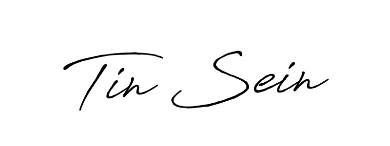 Use a signature maker to create a handwritten signature online. With this signature software, you can design (Antro_Vectra_Bolder) your own signature for name Tin Sein. Tin Sein signature style 7 images and pictures png