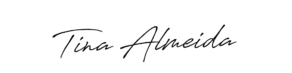 Once you've used our free online signature maker to create your best signature Antro_Vectra_Bolder style, it's time to enjoy all of the benefits that Tina Almeida name signing documents. Tina Almeida signature style 7 images and pictures png