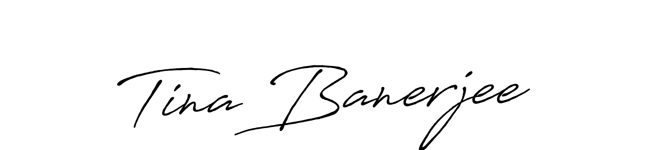 The best way (Antro_Vectra_Bolder) to make a short signature is to pick only two or three words in your name. The name Tina Banerjee include a total of six letters. For converting this name. Tina Banerjee signature style 7 images and pictures png