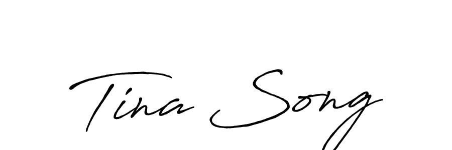 Antro_Vectra_Bolder is a professional signature style that is perfect for those who want to add a touch of class to their signature. It is also a great choice for those who want to make their signature more unique. Get Tina Song name to fancy signature for free. Tina Song signature style 7 images and pictures png