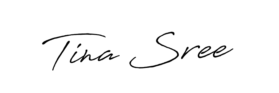 You should practise on your own different ways (Antro_Vectra_Bolder) to write your name (Tina Sree) in signature. don't let someone else do it for you. Tina Sree signature style 7 images and pictures png