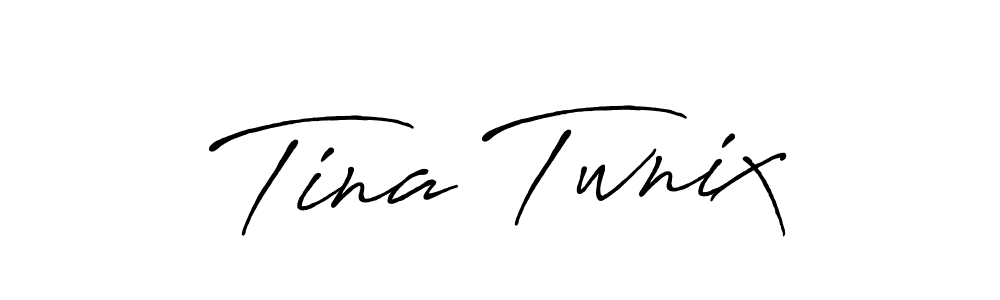 Also You can easily find your signature by using the search form. We will create Tina Twnix name handwritten signature images for you free of cost using Antro_Vectra_Bolder sign style. Tina Twnix signature style 7 images and pictures png