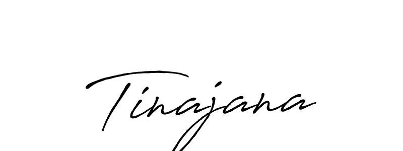 Use a signature maker to create a handwritten signature online. With this signature software, you can design (Antro_Vectra_Bolder) your own signature for name Tinajana. Tinajana signature style 7 images and pictures png