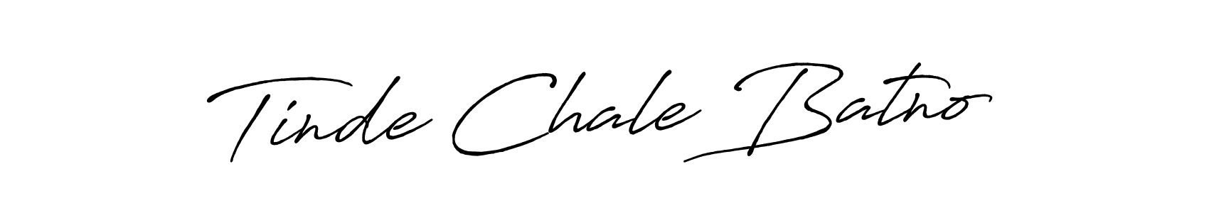 Similarly Antro_Vectra_Bolder is the best handwritten signature design. Signature creator online .You can use it as an online autograph creator for name Tinde Chale Batno. Tinde Chale Batno signature style 7 images and pictures png