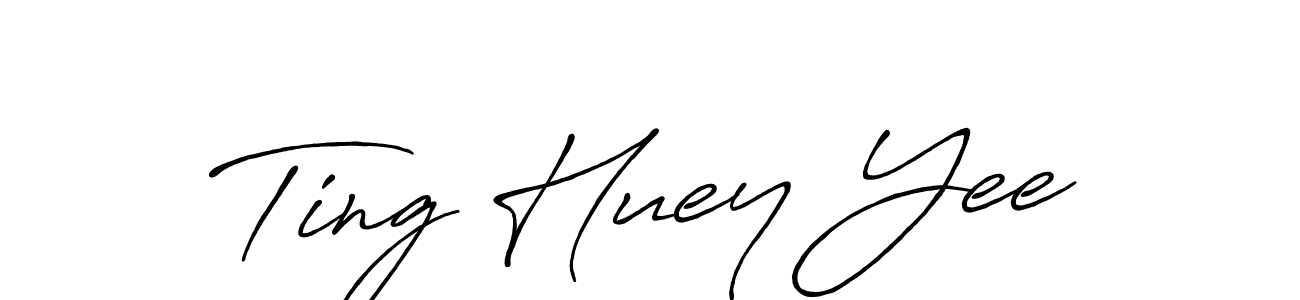 How to make Ting Huey Yee signature? Antro_Vectra_Bolder is a professional autograph style. Create handwritten signature for Ting Huey Yee name. Ting Huey Yee signature style 7 images and pictures png