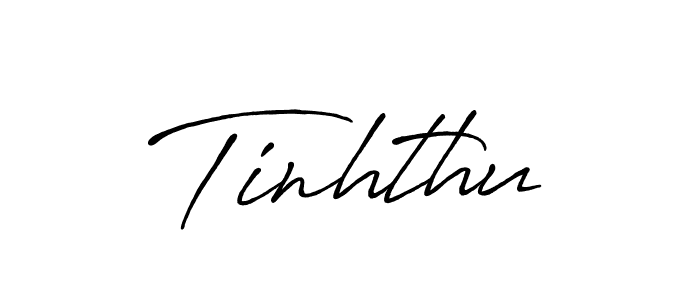 How to make Tinhthu name signature. Use Antro_Vectra_Bolder style for creating short signs online. This is the latest handwritten sign. Tinhthu signature style 7 images and pictures png