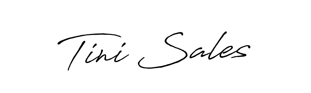 How to Draw Tini Sales signature style? Antro_Vectra_Bolder is a latest design signature styles for name Tini Sales. Tini Sales signature style 7 images and pictures png