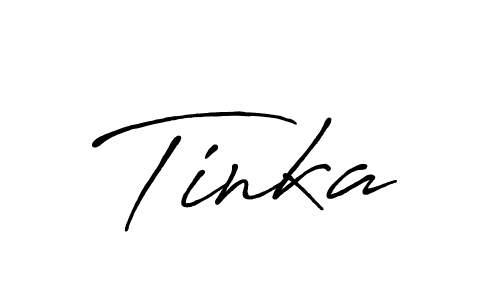 Design your own signature with our free online signature maker. With this signature software, you can create a handwritten (Antro_Vectra_Bolder) signature for name Tinka. Tinka signature style 7 images and pictures png