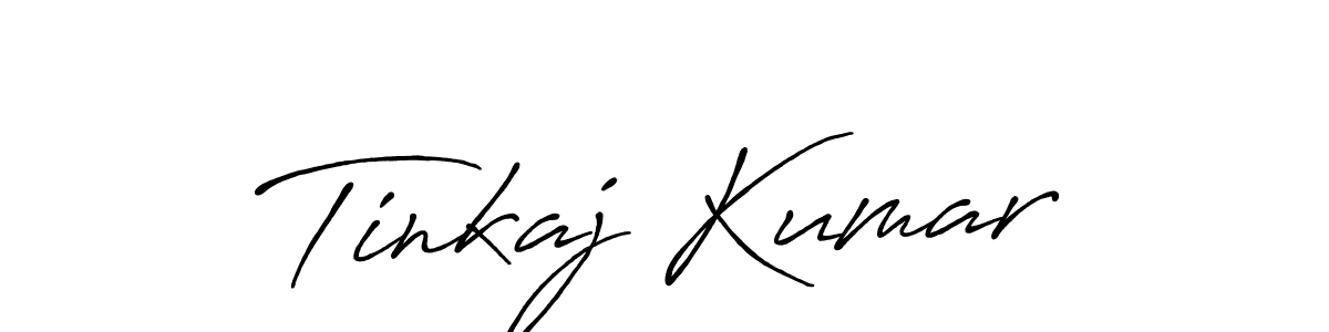 Also we have Tinkaj Kumar name is the best signature style. Create professional handwritten signature collection using Antro_Vectra_Bolder autograph style. Tinkaj Kumar signature style 7 images and pictures png