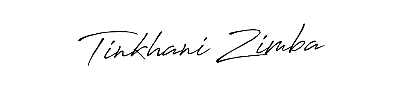 Tinkhani Zimba stylish signature style. Best Handwritten Sign (Antro_Vectra_Bolder) for my name. Handwritten Signature Collection Ideas for my name Tinkhani Zimba. Tinkhani Zimba signature style 7 images and pictures png