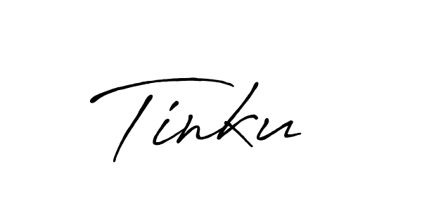 How to make Tinku  signature? Antro_Vectra_Bolder is a professional autograph style. Create handwritten signature for Tinku  name. Tinku  signature style 7 images and pictures png