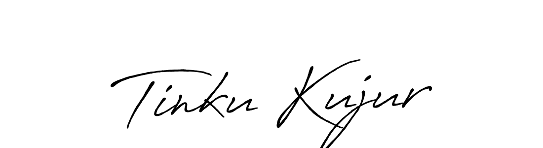 Also we have Tinku Kujur name is the best signature style. Create professional handwritten signature collection using Antro_Vectra_Bolder autograph style. Tinku Kujur signature style 7 images and pictures png