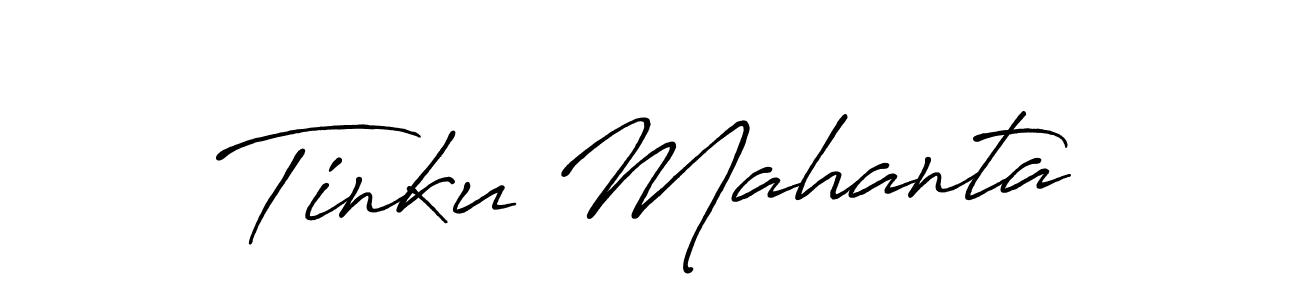 Here are the top 10 professional signature styles for the name Tinku Mahanta. These are the best autograph styles you can use for your name. Tinku Mahanta signature style 7 images and pictures png
