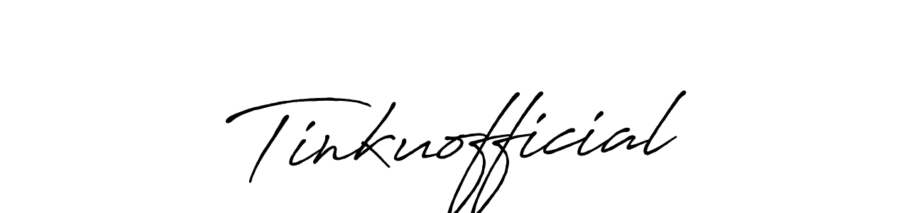 Make a beautiful signature design for name Tinkuofficial. Use this online signature maker to create a handwritten signature for free. Tinkuofficial signature style 7 images and pictures png