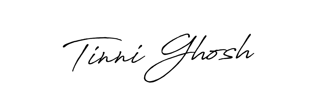 Design your own signature with our free online signature maker. With this signature software, you can create a handwritten (Antro_Vectra_Bolder) signature for name Tinni Ghosh. Tinni Ghosh signature style 7 images and pictures png