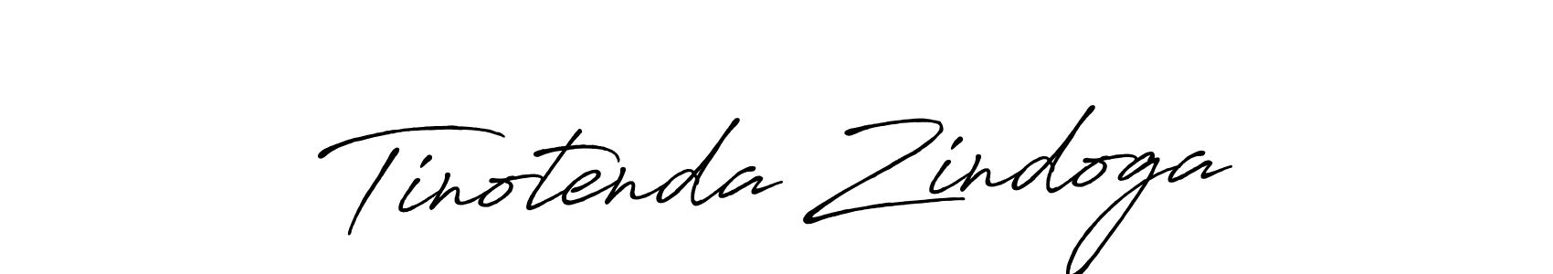 Design your own signature with our free online signature maker. With this signature software, you can create a handwritten (Antro_Vectra_Bolder) signature for name Tinotenda Zindoga. Tinotenda Zindoga signature style 7 images and pictures png