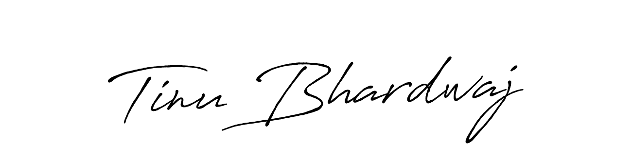 Similarly Antro_Vectra_Bolder is the best handwritten signature design. Signature creator online .You can use it as an online autograph creator for name Tinu Bhardwaj. Tinu Bhardwaj signature style 7 images and pictures png