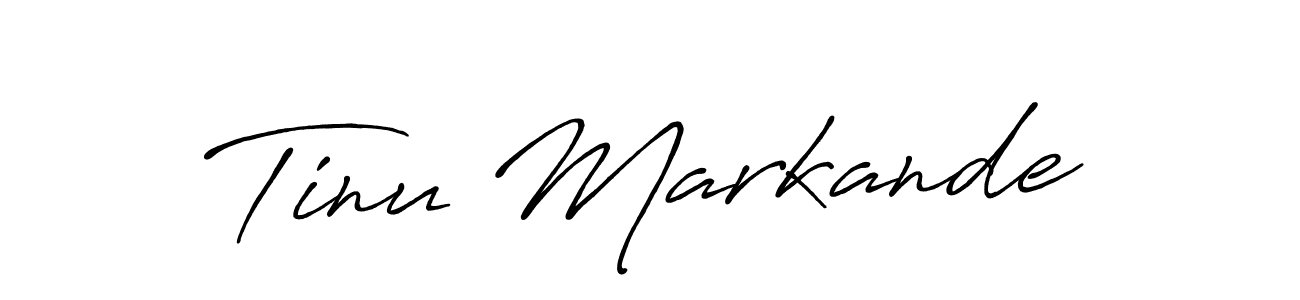 Also You can easily find your signature by using the search form. We will create Tinu Markande name handwritten signature images for you free of cost using Antro_Vectra_Bolder sign style. Tinu Markande signature style 7 images and pictures png