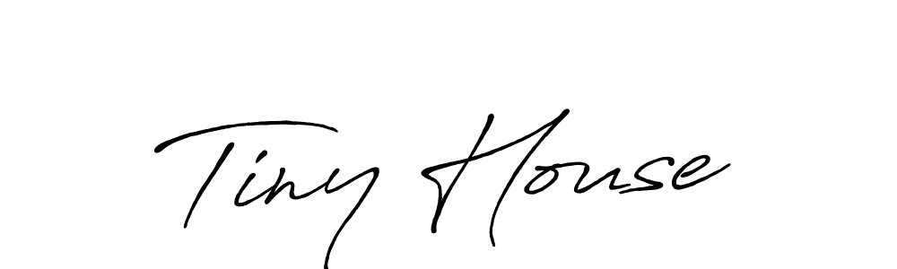 Similarly Antro_Vectra_Bolder is the best handwritten signature design. Signature creator online .You can use it as an online autograph creator for name Tiny House. Tiny House signature style 7 images and pictures png