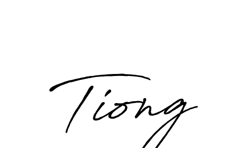 Similarly Antro_Vectra_Bolder is the best handwritten signature design. Signature creator online .You can use it as an online autograph creator for name Tiong. Tiong signature style 7 images and pictures png