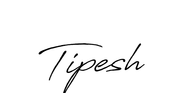How to make Tipesh signature? Antro_Vectra_Bolder is a professional autograph style. Create handwritten signature for Tipesh name. Tipesh signature style 7 images and pictures png
