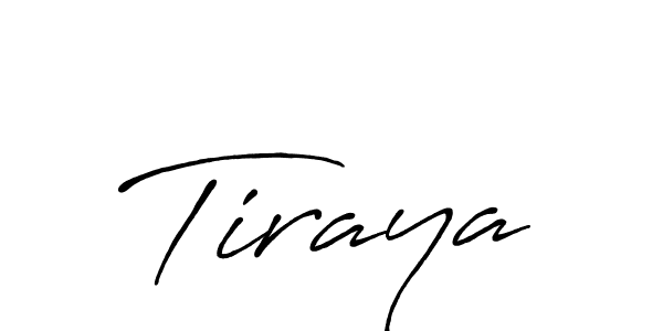 It looks lik you need a new signature style for name Tiraya. Design unique handwritten (Antro_Vectra_Bolder) signature with our free signature maker in just a few clicks. Tiraya signature style 7 images and pictures png