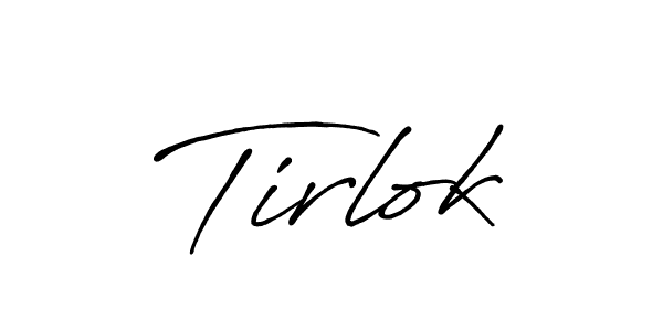 Tirlok stylish signature style. Best Handwritten Sign (Antro_Vectra_Bolder) for my name. Handwritten Signature Collection Ideas for my name Tirlok. Tirlok signature style 7 images and pictures png