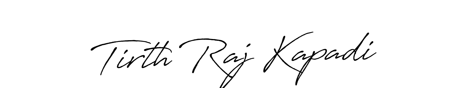 The best way (Antro_Vectra_Bolder) to make a short signature is to pick only two or three words in your name. The name Tirth Raj Kapadi include a total of six letters. For converting this name. Tirth Raj Kapadi signature style 7 images and pictures png