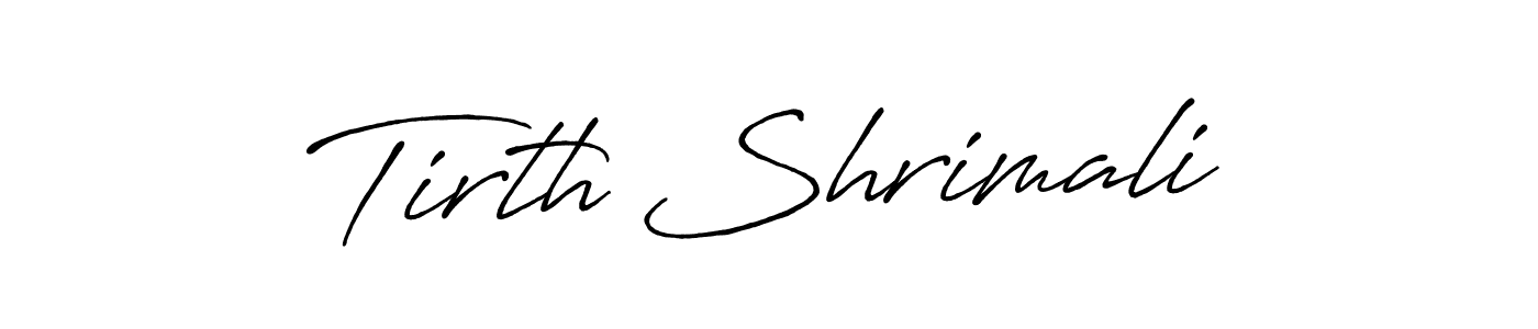 Check out images of Autograph of Tirth Shrimali name. Actor Tirth Shrimali Signature Style. Antro_Vectra_Bolder is a professional sign style online. Tirth Shrimali signature style 7 images and pictures png