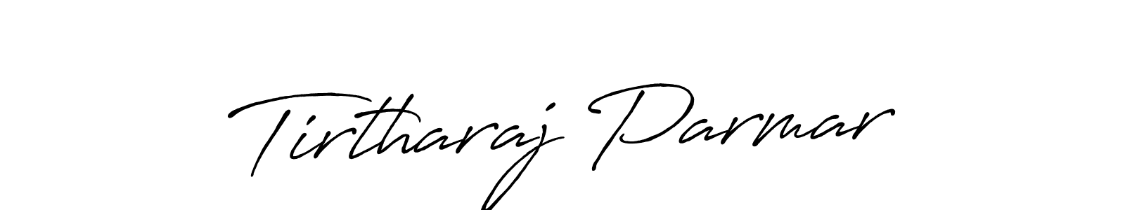 How to make Tirtharaj Parmar signature? Antro_Vectra_Bolder is a professional autograph style. Create handwritten signature for Tirtharaj Parmar name. Tirtharaj Parmar signature style 7 images and pictures png