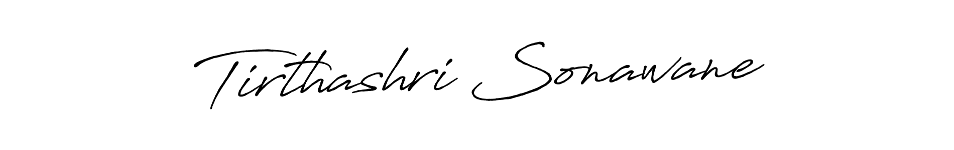 Also You can easily find your signature by using the search form. We will create Tirthashri Sonawane name handwritten signature images for you free of cost using Antro_Vectra_Bolder sign style. Tirthashri Sonawane signature style 7 images and pictures png