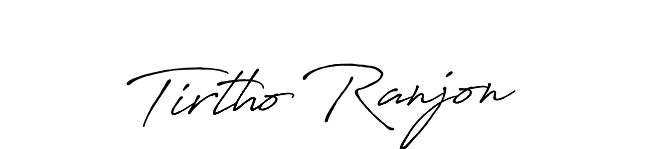 How to Draw Tirtho Ranjon signature style? Antro_Vectra_Bolder is a latest design signature styles for name Tirtho Ranjon. Tirtho Ranjon signature style 7 images and pictures png