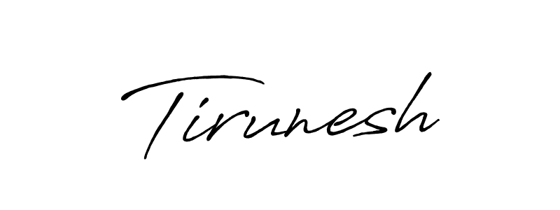 if you are searching for the best signature style for your name Tirunesh. so please give up your signature search. here we have designed multiple signature styles  using Antro_Vectra_Bolder. Tirunesh signature style 7 images and pictures png