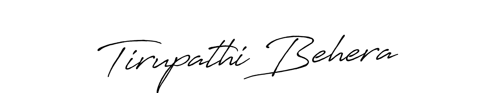 Make a beautiful signature design for name Tirupathi Behera. Use this online signature maker to create a handwritten signature for free. Tirupathi Behera signature style 7 images and pictures png