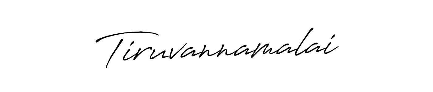 Make a beautiful signature design for name Tiruvannamalai. With this signature (Antro_Vectra_Bolder) style, you can create a handwritten signature for free. Tiruvannamalai signature style 7 images and pictures png