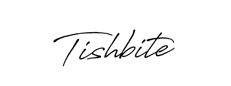 Tishbite stylish signature style. Best Handwritten Sign (Antro_Vectra_Bolder) for my name. Handwritten Signature Collection Ideas for my name Tishbite. Tishbite signature style 7 images and pictures png