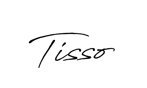 Design your own signature with our free online signature maker. With this signature software, you can create a handwritten (Antro_Vectra_Bolder) signature for name Tisso. Tisso signature style 7 images and pictures png