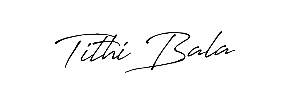 You can use this online signature creator to create a handwritten signature for the name Tithi Bala. This is the best online autograph maker. Tithi Bala signature style 7 images and pictures png